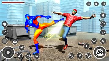 Spider Fight 3D: 거미줄 개임 멀티 격투 스크린샷 1