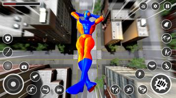Spider Power Hero Fighter Game اسکرین شاٹ 2