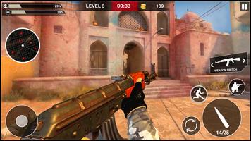 CS Strike GO: 銃撃 ゲーム 銃撃戦 戦争 戦闘 スクリーンショット 2