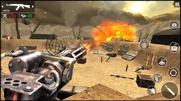 Machine Gun War: 枪战 游戏 射击 离线 截图 2