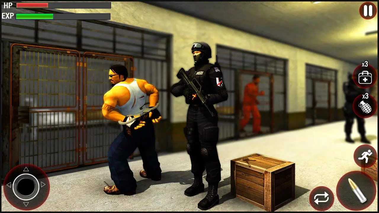 الهروب من السجن رب مكافحة - محاكاة الشرطة-لعبه حرب APK للاندرويد تنزيل