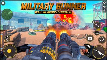 Military Gunner Guns War poster