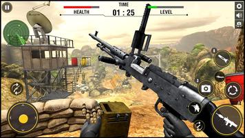 軍の戦争銃- 陸軍のゲーム 銃のゲーム：銃撃ゲーム オフライ スクリーンショット 2