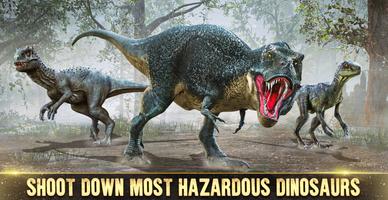 chasseur de Dinosaures Réel Affiche