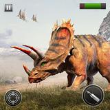 Chasse aux dinosaures 3D game icône