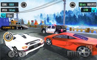 Car Traffic Racing Highway Speed Xtreme 3D Race ảnh chụp màn hình 1