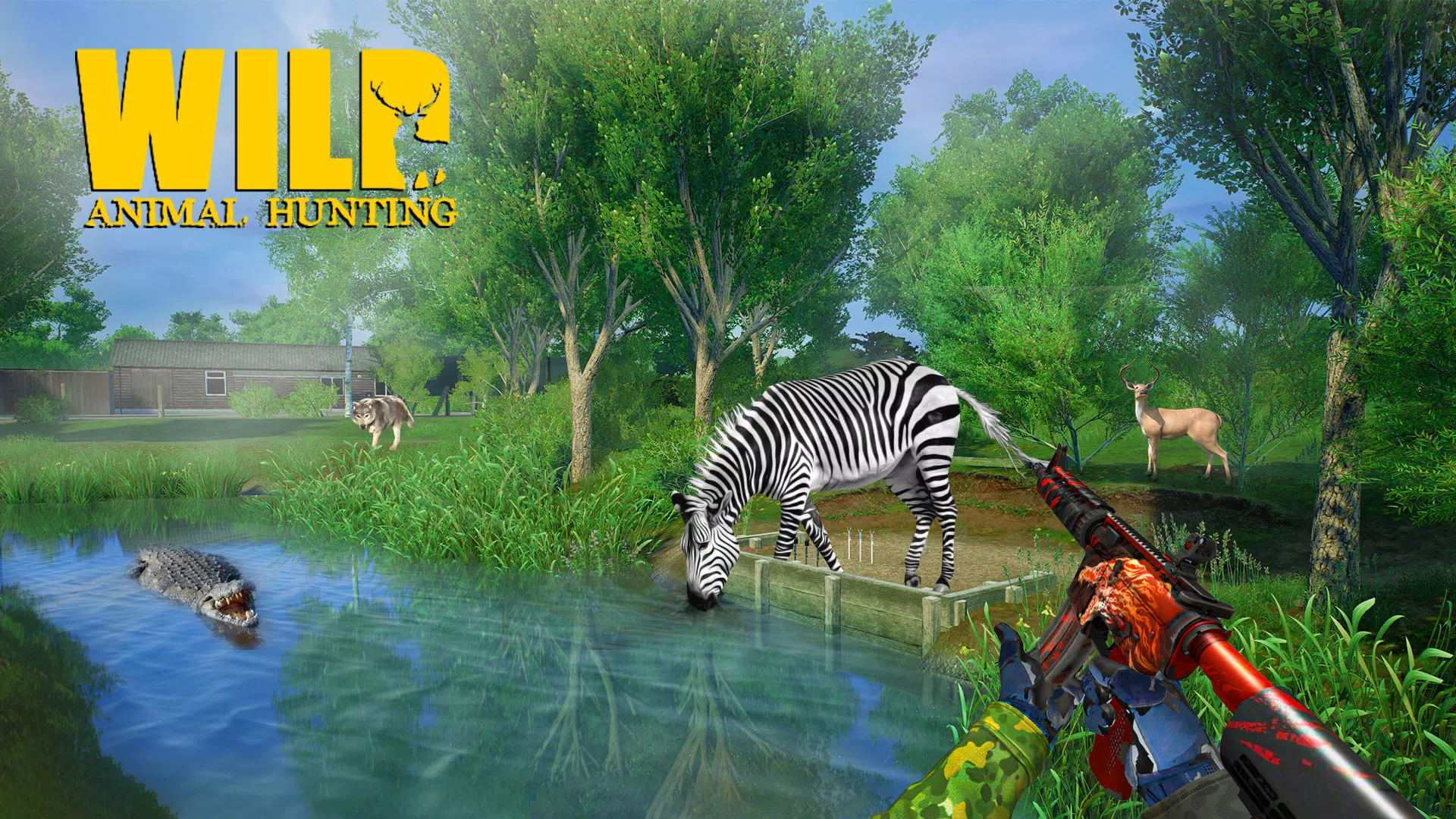 atirador de animais caça jogos 3d::Appstore for Android