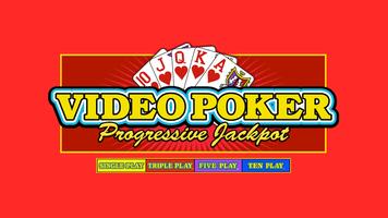 Video Poker Cartaz