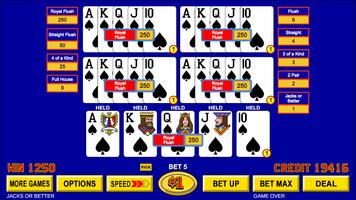 Video Poker تصوير الشاشة 3