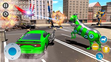 Goat Robot Transformation Games: Car Robot War постер
