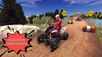 offroad quad bike racing game تصوير الشاشة 1