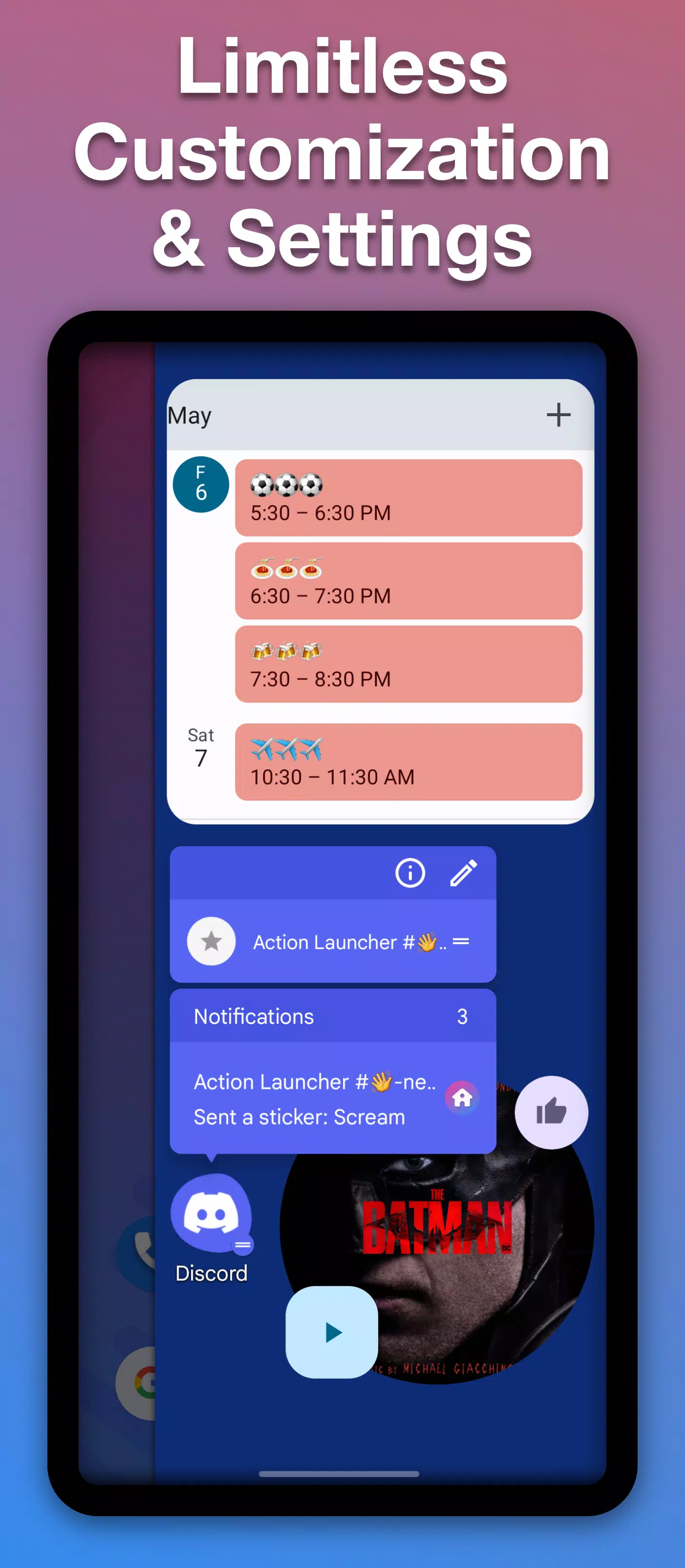 启动器Action Launcher 点击查看大图