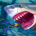 Angry Shark Games: Game 2024 icon