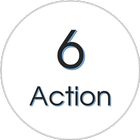 6 Action icône