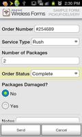Advanced Wireless Forms স্ক্রিনশট 1