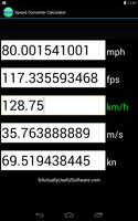 Speed Converter Calculator ảnh chụp màn hình 2