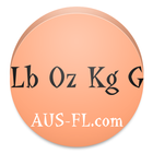 Pound Ounce Kilogram Gram Converter biểu tượng
