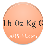 Pound Ounce Kilogram Gram Converter biểu tượng