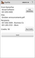 FaxFile capture d'écran 2