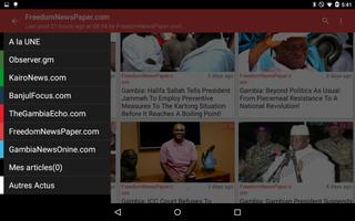 Gambia : Latest News captura de pantalla 3