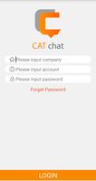 CAT chat پوسٹر