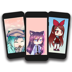 Acute Gacha Life Wallpaper أيقونة