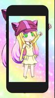Acute Gacha Life Wallpaper تصوير الشاشة 1