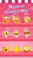 The Love Emoji Sticker تصوير الشاشة 3