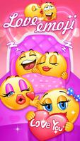 The Love Emoji Sticker Affiche