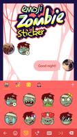 Zombie Emoji Sticker تصوير الشاشة 2
