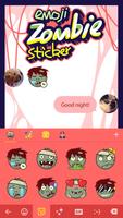 برنامه‌نما Zombie Emoji Sticker عکس از صفحه