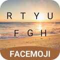 Beach Sunset Keyboard Theme & Emoji Keyboard