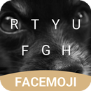Simple Cute Dog Emoji Keyboard Theme for Facebook APK