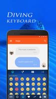 Sea Diving Keyboard Theme Cartaz