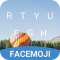 Hot Air Balloon Keyboard Theme & Emoji Keyboard