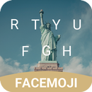 USA Liberty Emoji Keyboard Theme for Snapchat APK