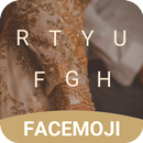 Luxury Girl Emoji Keyboard Theme for Facebook APK