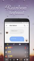 Rainbow Emoji Keyboard for Facebook imagem de tela 2