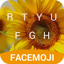 Sun Flower Keyboard Theme & Emoji Keyboard APK