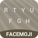 Gold Sand Keyboard Theme for Whatsapp APK