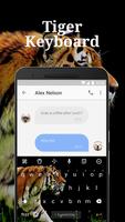 Wild Tiger Keyboard Theme & Emoji Keyboard imagem de tela 1