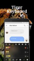 Wild Tiger Keyboard Theme & Emoji Keyboard imagem de tela 2