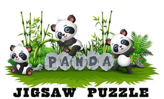 PANDA JIGSAW PUZZLE ảnh chụp màn hình 2