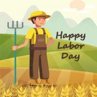Poster Happy Labor Day