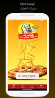 Adam's Pizza plakat