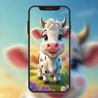 Funny Cow Wallpaper HD 圖標
