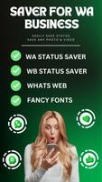 Saver For WA Business Status Affiche