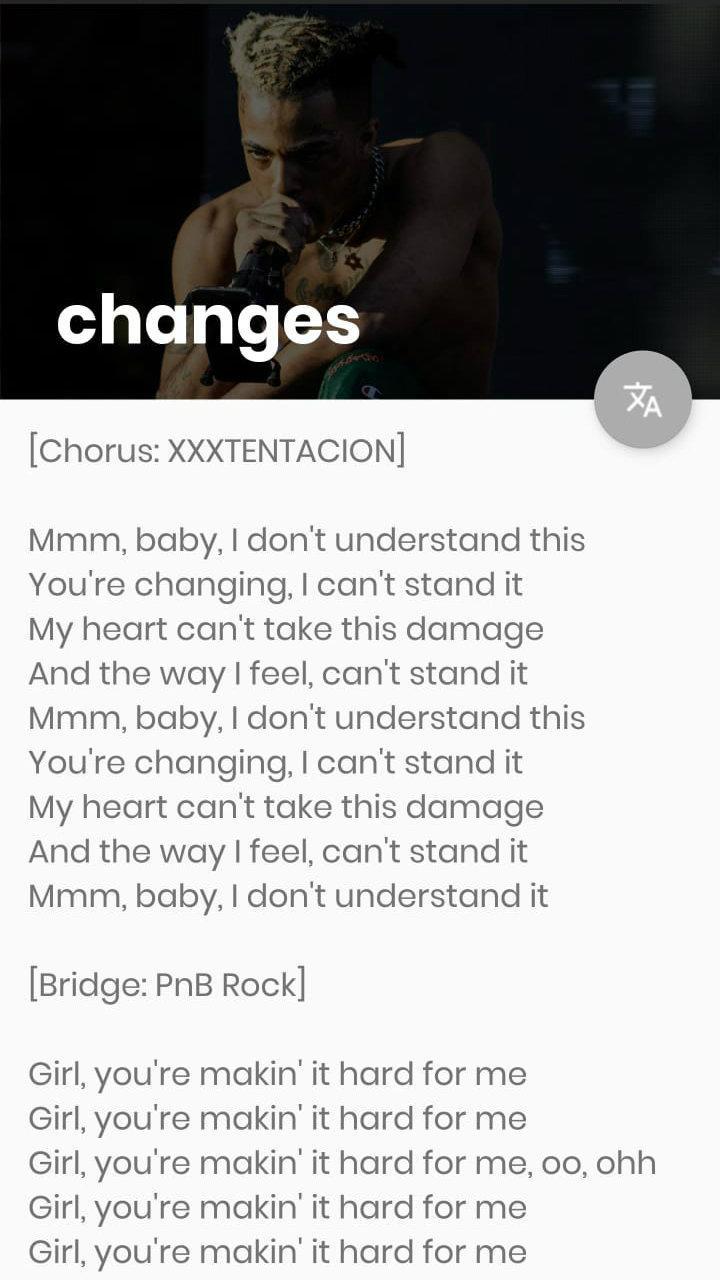 Xxxtentacion Song Lyrics Für Android Apk Herunterladen