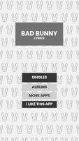 Bad Bunny Letras capture d'écran 1