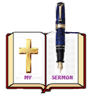 My Sermon - Service Notepad Zeichen